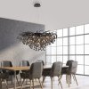 Lampa Wisząca ICICLE 2192-18 Zuma Line Czarny | Nowoczesny Żyrandol 11xG9